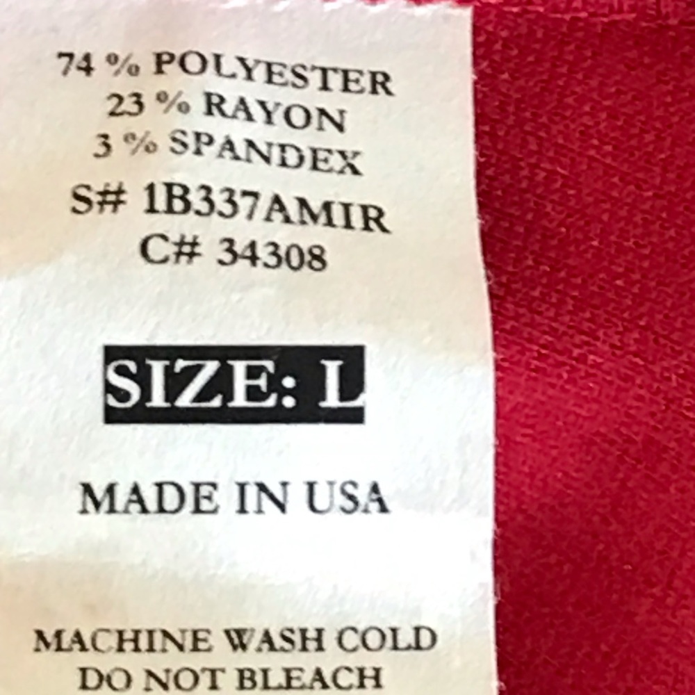 NWT Casual Couture by Green Envelope Red Skirt - Picture 5 of 6